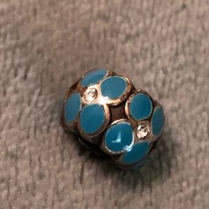 Brighton Charm Turquoise/Aqua Flower